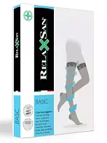 Купить: Relaxsan Stay Up чулки компрессионные 1 класс размер 2 140 den черные на резинке