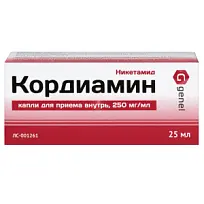 Купить: Кордиамин 25% 25 мл капли
