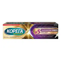 Купить: Корега Professional 40 г крем для фиксации зубных протезов комплексная защита
