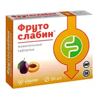 Купить: Фрутослабин 600 мг 30 шт таблетки жевательные