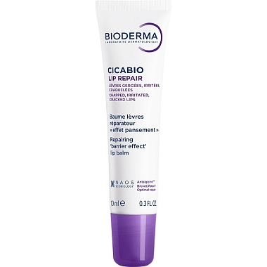 Купить Bioderma Cicabio 10 мл  бальзам для губ восстанавливающий