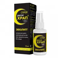 Купить: Доктор Храп-Экс 60 мл спрей эвкалипт