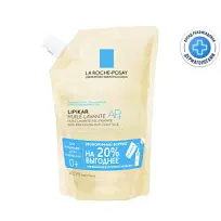 Купить: La Roche-Posay Lipikar Huile Lavante 400 мл масло липидовосстанавливающее смягчающее и увлажняющее для ванны и душа для сухой атопичной кожи детей и взрослых рефил (сменный блок)