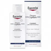 Купить: Eucerin Dermo Capillaire 250 мл шампунь для взрослых и детей от 3-х лет успокаивающий
