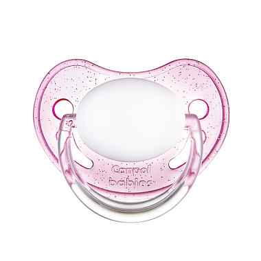 Купить Canpol babies basic 1 шт соска-пустышка латексная анатомическая 6-18 мес цвет розовый