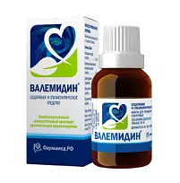 Купить: Валемидин 25 мл капли для внутреннего применения