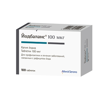 Купить Йодбаланс 100 мкг 100 шт таблетки