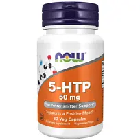 Купить: Now Foods 5-HTP (L-5-Гидрокситриптофан) 30 шт капсулы