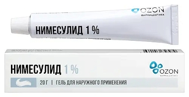 Купить Нимесулид 1 % 20 г гель