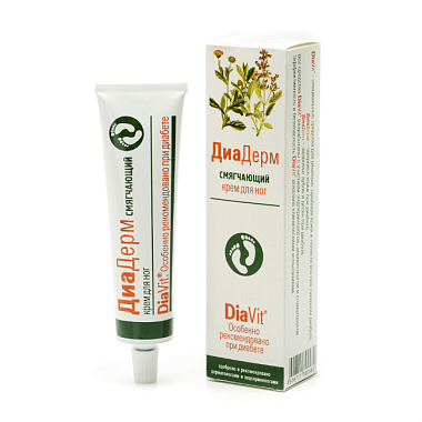 Купить DiaVit ДиаДерм 75 мл крем для ног смягчающий