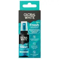 Купить: Global White 15 мл спрей для полости рта освежающий свежая мята