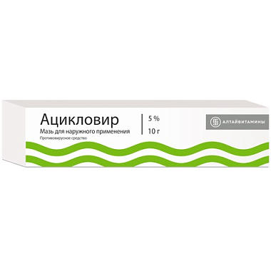 Купить Ацикловир-Акос 3% 5 г мазь глазная