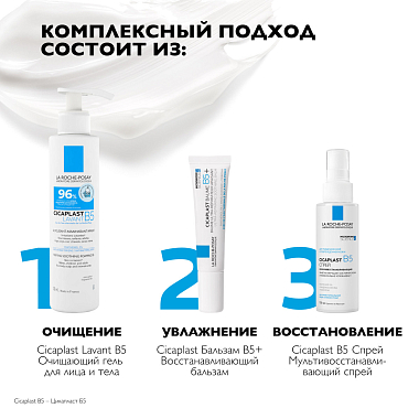 Купить La Roche-Posay Cicaplast Baume B5+  15 мл бальзам успокаивающий восстанавливающий  для тела лица и губ с пантенолом