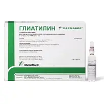 Купить: Глиатилин 1000 мг/4 мл 4 мл 3 шт раствор для внутривенного и внутримышечного введения ампулы