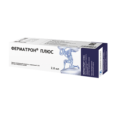 Купить Ферматрон Плюс 1,5% 2 мл 1 шт протез синовиальной жидкости