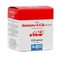 Купить: АСД Капсулы А.С.Дорогова 120 шт капсулы