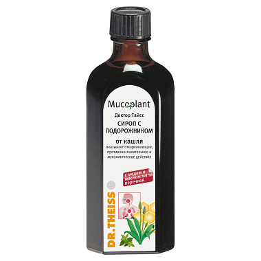 Купить Доктор Тайсс 250 мл сироп подорожник флакон