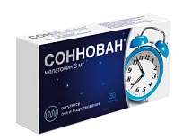 Купить: Соннован 3 мг 30 шт таблетки покрытые пленочной оболочкой
