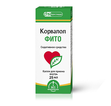 Купить Корвалол Фито 25 мл капли для приема внутрь