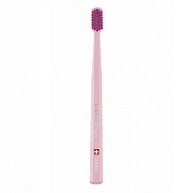 Купить Curaprox Velvet зубная щетка 0,08 мм артикул CS 12460 мегасофт розовая
