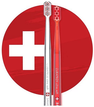 Купить Curaprox Ultra oft Duo Swiss CS5460/2 2020 2 шт набор щеток зубных