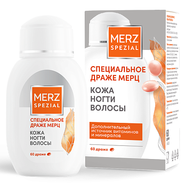 Купить Специальное Мерц Кожа Ногти Волосы 60 шт драже