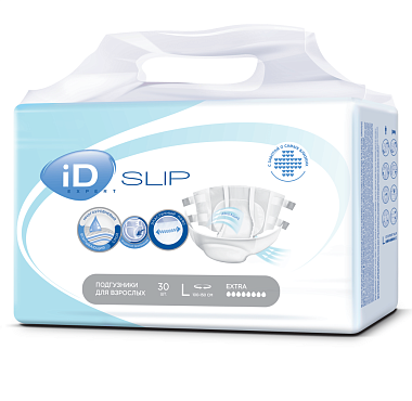 Купить iD Slip Expert L 30 шт подгузники для взрослых