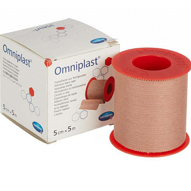 Купить Omniplast 5 см x 500 см тканевая основа телесный