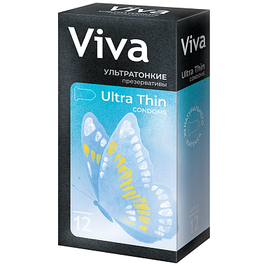 Купить Viva 12 шт презервативы ультратонкие