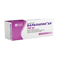 Купить: Вальпарин ХР 300 мг 100 шт таблетки пролонгированного действия покрытые пленочной оболочкой