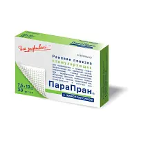 Купить: Парапран 7,5 см X 10 см 30 шт повязка химотрипсин