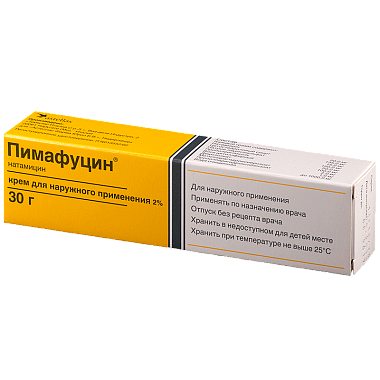 Купить Пимафуцин 2 % 30 г крем для наружного применения
