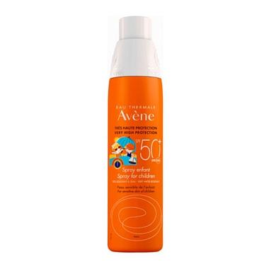 Купить Avene SPF50+ 200 мл спрей солнцезащитный детский