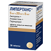 Купить Липертанс 5 мг + 20 мг + 5 мг 30 шт таблетки покрытые пленочной оболочкой