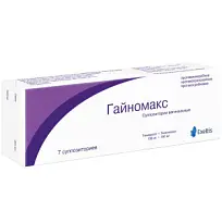 Купить: Гайномакс 150 мг + 100 мг 7 шт суппозитории вагинальные