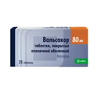 Купить: Вальсакор таблетки ппо 80мг №28