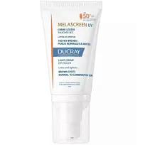 Купить: Ducray Melascreen 40 мл крем легкий фотозащитный с помпой SPF50+