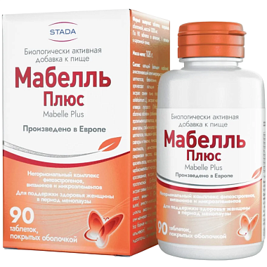 Купить Мабелль Плюс 90 шт таблетки покрытые оболочкой