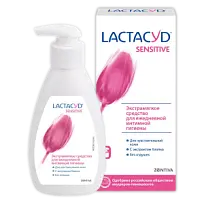 Купить: Lactacyd Sensitive 200 мл средство для интимной гигиены эктрамягкое для чувствительной кожи
