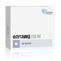 Купить: Флутамид 250 мг 100 шт таблетки