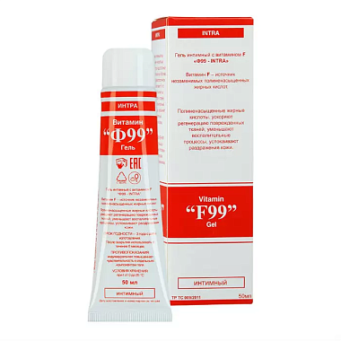 Купить Витамин Ф 99 Интра 50 г гель для интим гигиены