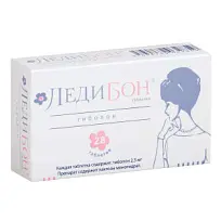 Купить: Ледибон 2,5м г 28 шт таблетки