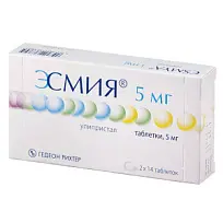 Купить: Эсмия 5 мг 28 шт таблетки