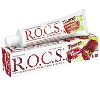 Купить: Rocs Teens 74 паста зубная для детей и подростков кола и лимон 8+