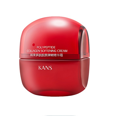 Купить Kans 50 г крем для лица смягчающий с коллагеном и полипептидами