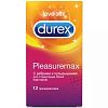 Купить Durex Pleasuremax 12 шт презервативы с ребрами и пупырышками