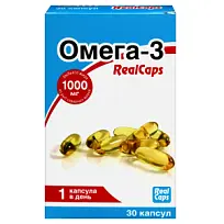 Купить: Омега-3 Реалкапсулы 1000 мг 30 шт капсулы