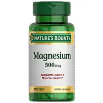 Купить: Nature's Bounty Магний 500 мг 100 шт таблетки