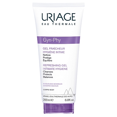 Купить Uriage Gyn-Phy гель для интимной гигиены туб 200мл освеж