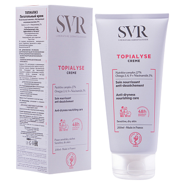 Купить SVR Topialyse 200 мл крем для тела питательный